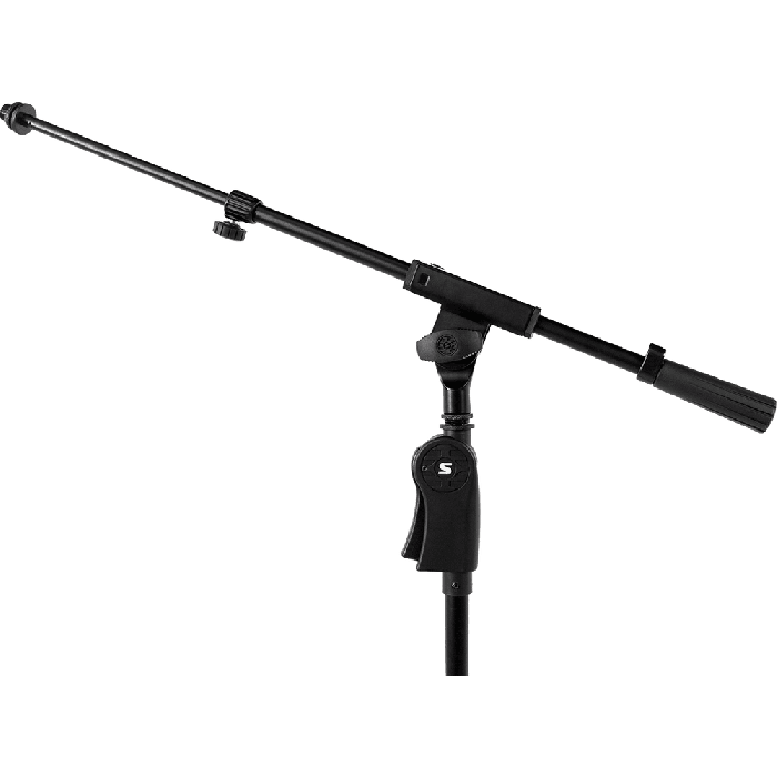 SBG Soporte de Micrófono de Suelo con Base Trípode, Altura Regulable 1143-1765mm y Mango Ergonómico 3