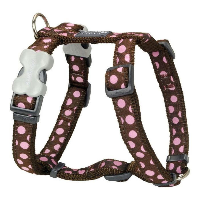 Red Dingo Arnés para Perro RD Style Spots Rosa 12 mm Cuello 25-39 cm Nylon Red Dingo Arnés para Perro RD Style Spots Rosa 12 mm Cuello 25-39 cm Nylon