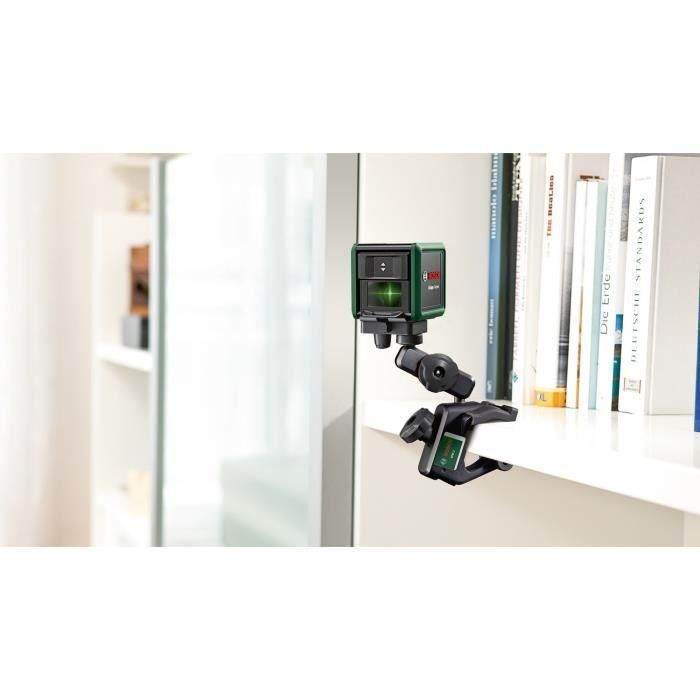 Bosch Quigo verde Nivel Láser de Líneas Cruzadas Autonivelante Haz Verde Alcance 12m Alta Visibilidad Incluye 2 Pilas 5 Bosch Quigo verde Nivel Láser de Líneas Cruzadas Autonivelante Haz Verde Alcance 12m Alta Visibilidad Incluye 2 Pilas 5