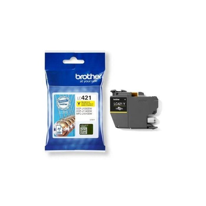 Brother Tinta Amarillo Mfc-J1010Dw - Dcp-J1050Dw Brother Tinta Amarillo Mfc-J1010Dw - Dcp-J1050Dw