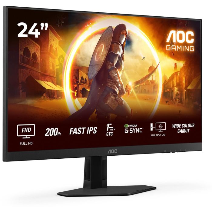 AOC 60.4cm (23.8") Q24G4RE 16:09 2xHDMI+DP IPS black-red 7