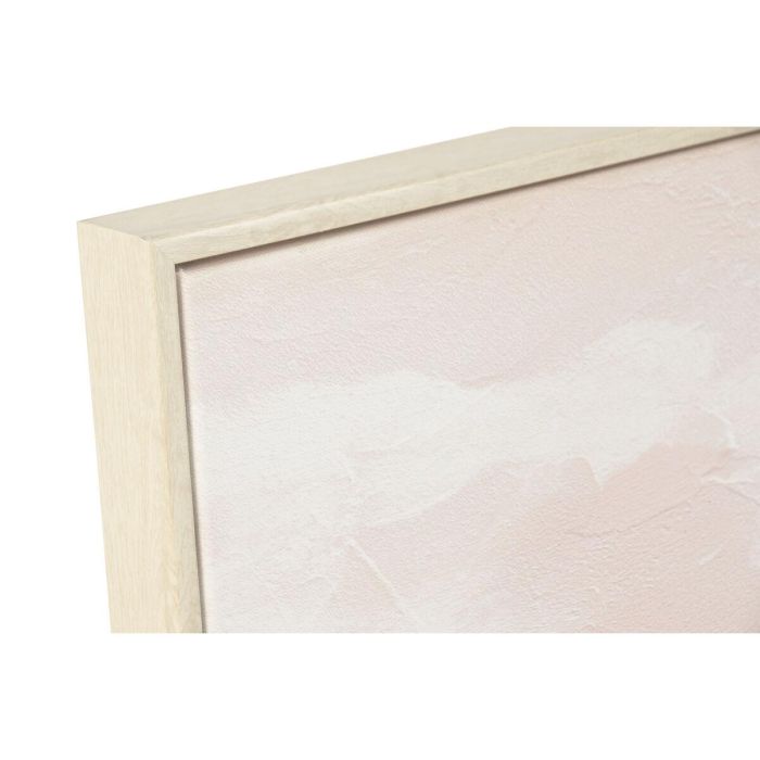 DKD Home Decor Cuadro Alpino de Montañas Blanco y Rosa 80x80 cm (2 Unidades) en Lienzo y MDF 4 DKD Home Decor Cuadro Alpino de Montañas Blanco y Rosa 80x80 cm (2 Unidades) en Lienzo y MDF 4