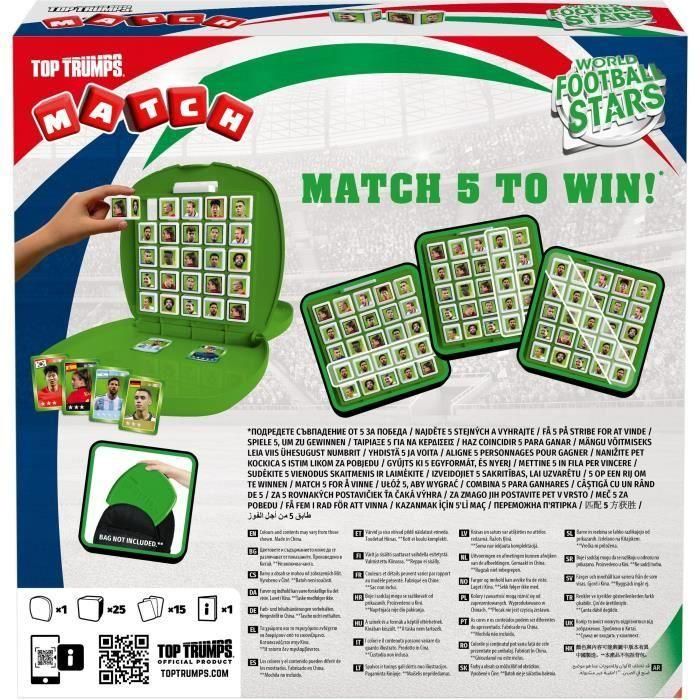 Winning Moves WIN5036905060462 MATCH World Football Stars 2025 Juego de mesa 2 Winning Moves WIN5036905060462 MATCH World Football Stars 2025 Juego de mesa 2