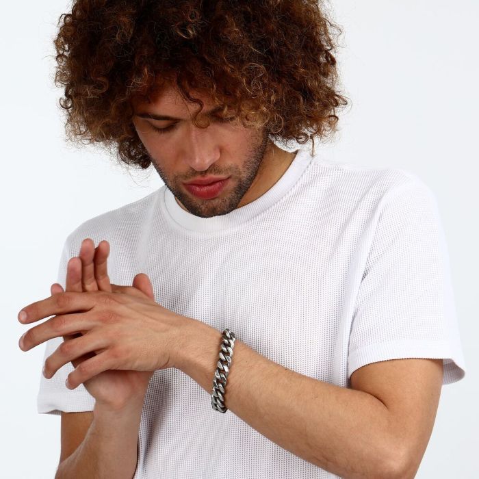 Pulsera Hombre Sector SAXS04 Acero 21 cm 4