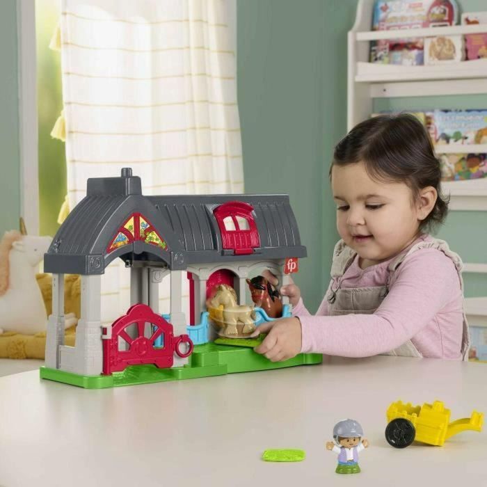 FISHER-PRICE Little People-La cuadra de los Merry Horses con 6 elementos - Fisher-Price - HWR84 3