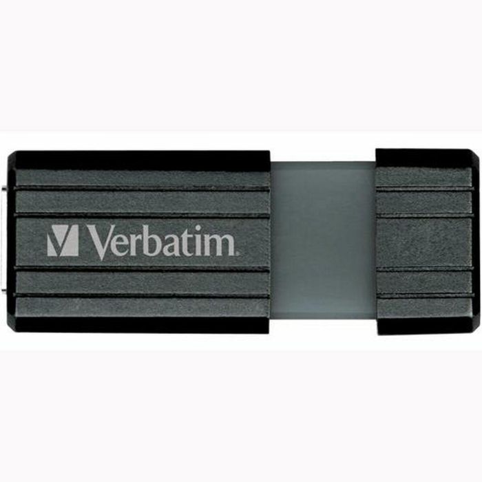 Verbatim PinStripe 8 GB Memoria USB 2.0 Negra, Diseño Compacto Deslizante Push-Pull, Conector Protegido, Ideal para Almacenamiento Portátil de Datos Verbatim PinStripe 8 GB Memoria USB 2.0 Negra, Diseño Compacto Deslizante Push-Pull, Conector Protegido, Ideal para Almacenamiento Portátil de Datos