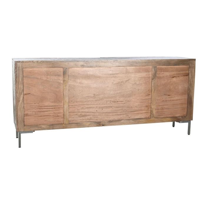 Aparador DKD Home Decor Marrón oscuro Gris oscuro Metal Madera de mango 180 x 40 x 80 cm 6 Aparador DKD Home Decor Marrón oscuro Gris oscuro Metal Madera de mango 180 x 40 x 80 cm 6