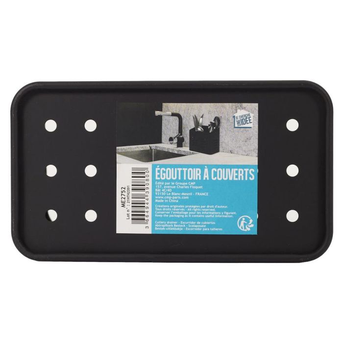 Je cherche une Idee Escurrecubiertos 16x9x13Cm Metal 1 Je cherche une Idee Escurrecubiertos 16x9x13Cm Metal 1