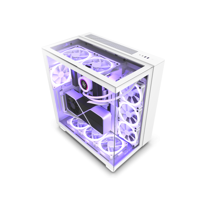NZXT H9 Elite Midi Torre PC Blanco - CM-H91EW-01 1 NZXT H9 Elite Midi Torre PC Blanco - CM-H91EW-01 1