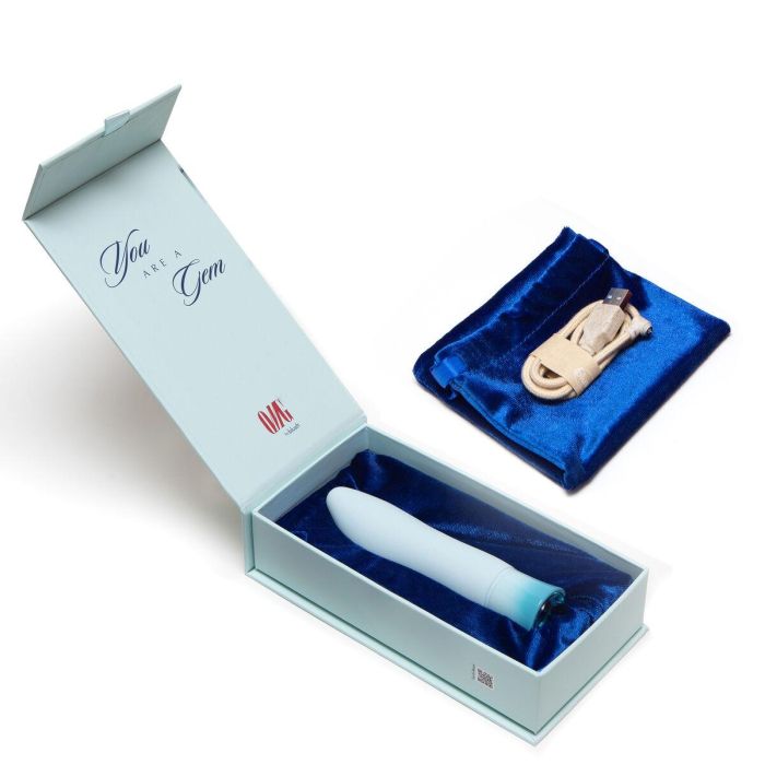 Mini Vibrador Blush Gem Ardor Azul 15 Mini Vibrador Blush Gem Ardor Azul 15
