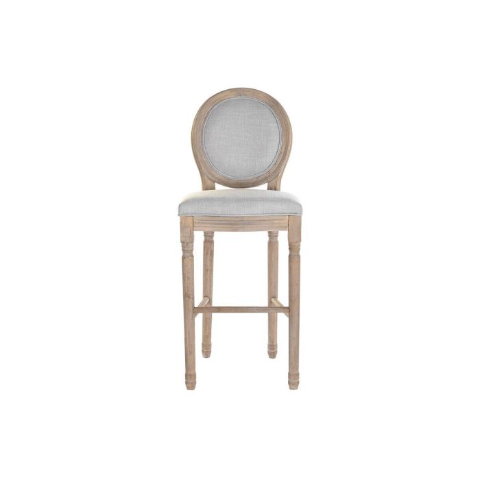 Taburete DKD Home Decor Gris Gris claro Abeto 48 x 42 x 121 cm 5 Taburete DKD Home Decor Gris Gris claro Abeto 48 x 42 x 121 cm 5