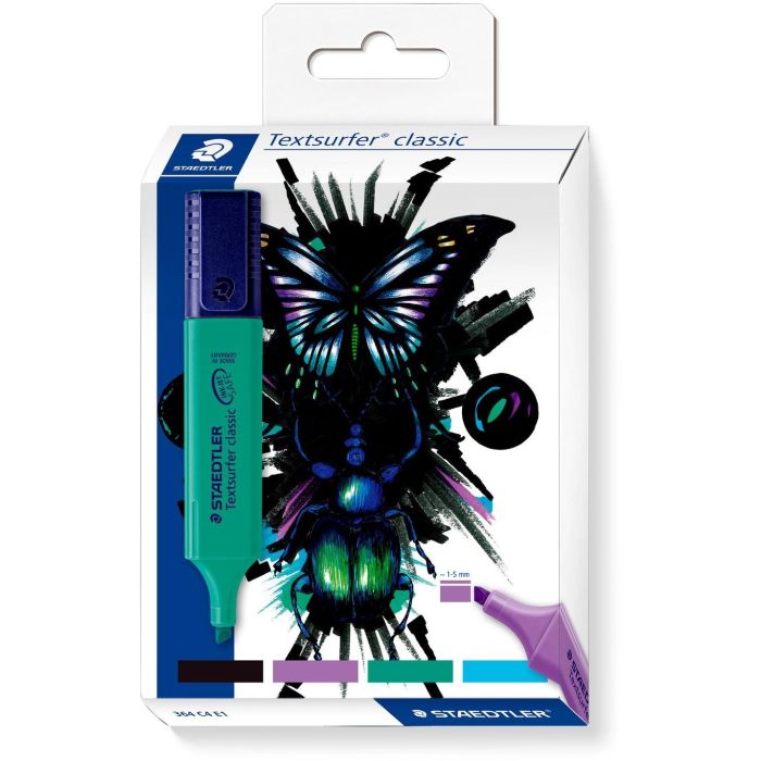STAEDTLER Textmarker classic cool & cute Design 4er-Set 0 STAEDTLER Textmarker classic cool & cute Design 4er-Set 0