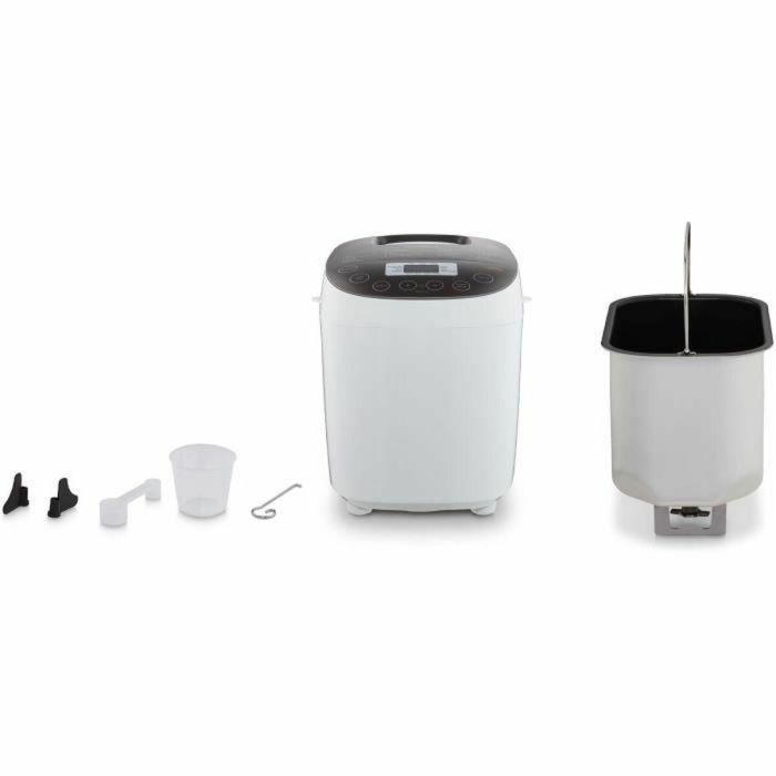 Medion 50076798 Máquina de Hacer Pan, 950 W de Potencia, con 19 Programas, Ventana Visor Hublot, Color Blanco. 2