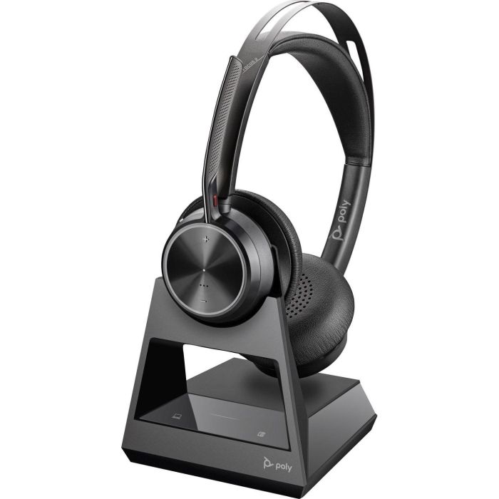 HP Poly VFOCUS2 USB-C Headset with charge stand