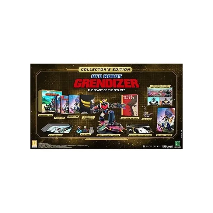 Microids Goldorak: Feast of Wolves - Juego de Nintendo Switch - Edición Coleccionista 1
