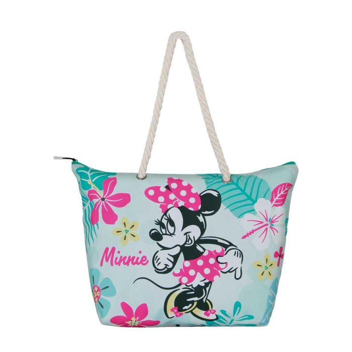 Bolsa de Playa Soleil Tropic Disney Minnie Mouse Verde 1 Bolsa de Playa Soleil Tropic Disney Minnie Mouse Verde 1