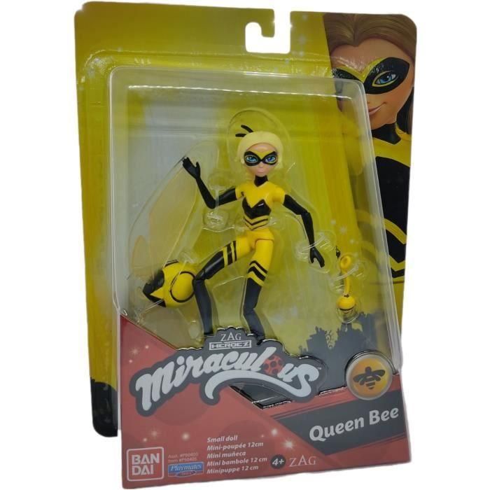 MIRACULOUS - Mini muñeca 12 cm - Abeja Reina 1 MIRACULOUS - Mini muñeca 12 cm - Abeja Reina 1