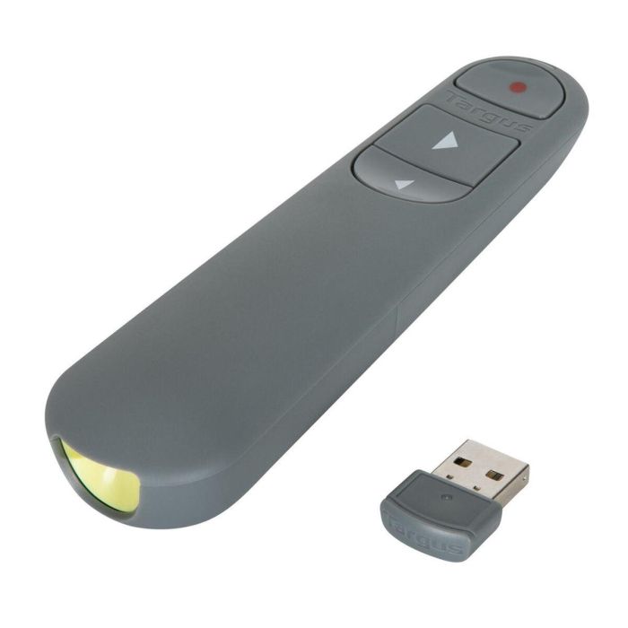 Targus AMP06704AMGL Mando a distancia Inalámbrico Bluetooth para Consola de juegos, PC y Mac, Gris, 2 Botones, 20m Alcance, Pilas AAA 6 Targus AMP06704AMGL Mando a distancia Inalámbrico Bluetooth para Consola de juegos, PC y Mac, Gris, 2 Botones, 20m Alcance, Pilas AAA 6