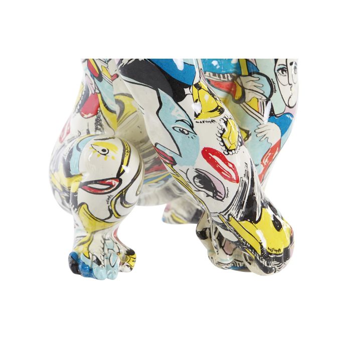 DKD Home Decor Figura Gorila de Resina Estilo Moderno Dorado Multicolor 13 x 22 x 14 cm 2 DKD Home Decor Figura Gorila de Resina Estilo Moderno Dorado Multicolor 13 x 22 x 14 cm 2