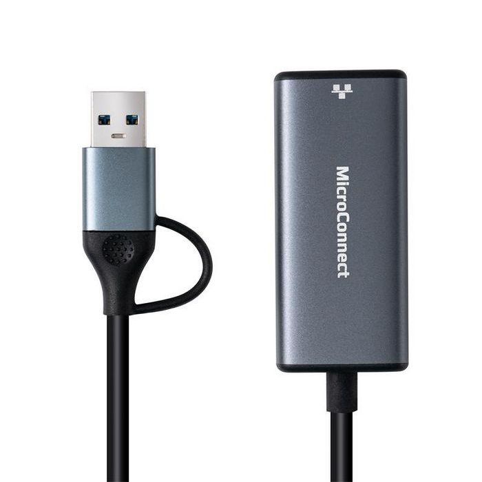 MicroConnect Premium USB-C / A to RJ45 2,5G Network Adapter 1 MicroConnect Premium USB-C / A to RJ45 2,5G Network Adapter 1