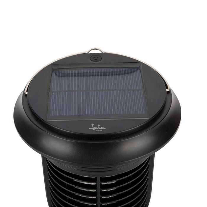 Jata Hogar Lámpara Solar Elimina Insectos 40 m², Exterior/Interior, USB, 4 LED UV, Autolimpieza 1 Jata Hogar Lámpara Solar Elimina Insectos 40 m², Exterior/Interior, USB, 4 LED UV, Autolimpieza 1