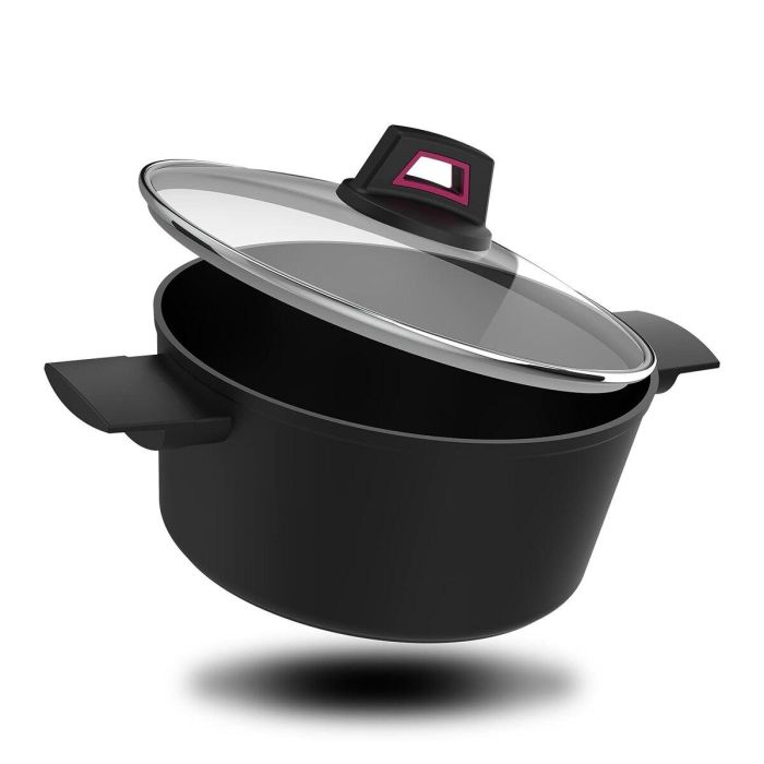 Cacerola Con Tapa Taurus KCK4020 Negro 2 L 20 cm 2 Cacerola Con Tapa Taurus KCK4020 Negro 2 L 20 cm 2