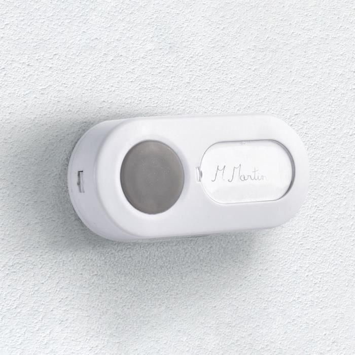 SCS Sentinel CSF0102 Timbre Inalámbrico OneBell 200 con Alcance de 200m y 15 Melodías, Resistencia IP55 4