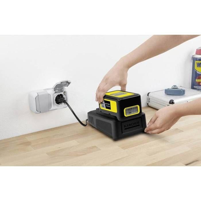 Cargador rápido Power - 36V - KARCHER - para baterías Kärcher de 2,5 Ah y 5 Ah 2 Cargador rápido Power - 36V - KARCHER - para baterías Kärcher de 2,5 Ah y 5 Ah 2