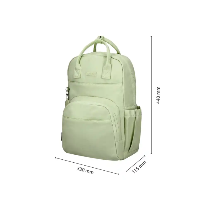 Antartik Glow Bags Mochila Antracita Acolchado Portátil 15' Verde 25L 440x33x115 mm 11
