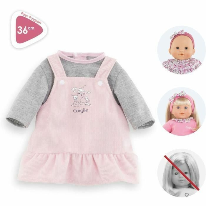Corolle Vestido y camiseta Orillas del Loira COR4062013141442 Ropa para muñeca de 36cm A partir de 2 años 3 Corolle Vestido y camiseta Orillas del Loira COR4062013141442 Ropa para muñeca de 36cm A partir de 2 años 3