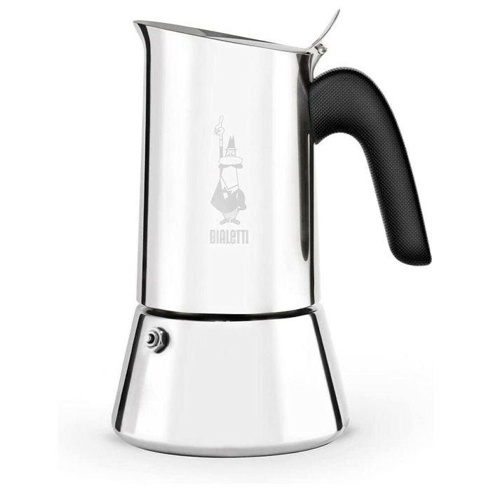Bialetti BIA8006363028912 - Cafetera italiana New Venus - 10 tazas / 0,5 L - Plata