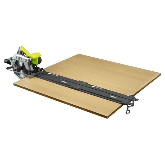 Ryobi RWS1250, RWS1400, RWS1600, RCS1400, RCS1600 Guía de corte 122 cm para sierras circulares con 2 abrazaderas 1