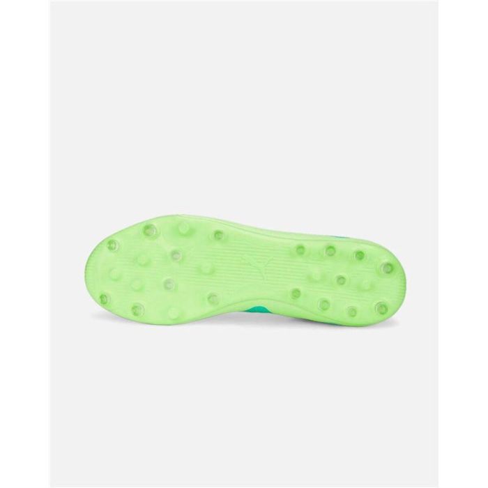 Botas de Fútbol para Niños Puma Future Play Mg Verde limón
