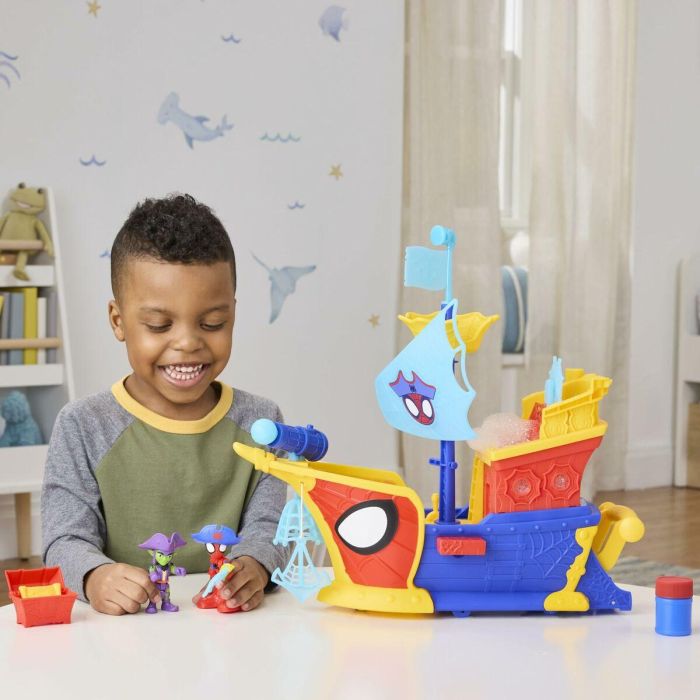 Hasbro Spidey Water Webs Barco Pirata G0666 Marvel +3 Años 13