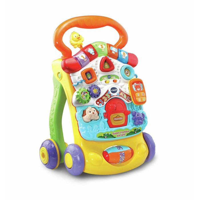 Correpasillos Vtech Super Trotteur Parlant 2 En 1 Orange (FR) Multicolor 4 Correpasillos Vtech Super Trotteur Parlant 2 En 1 Orange (FR) Multicolor 4