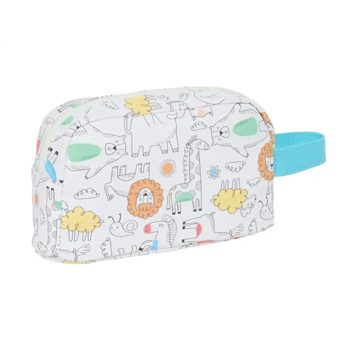 Portameriendas Térmico Safta Zoo Beige 21,5 x 12 x 6,5 cm 1