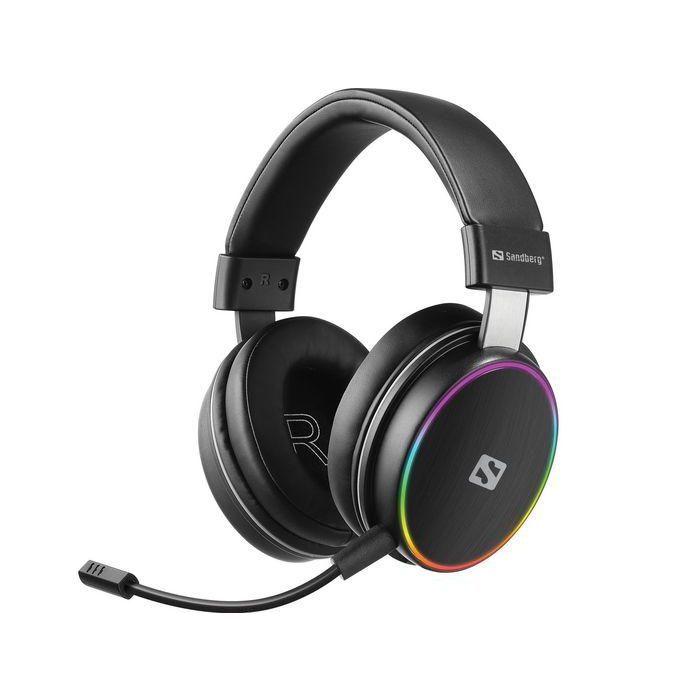 Sandberg HeroBlaster Auriculares Inalámbricos Gaming Bluetooth con Micrófono, Sonido de Alta Calidad para Juegos y Música, Muy Cómodos 0 Sandberg HeroBlaster Auriculares Inalámbricos Gaming Bluetooth con Micrófono, Sonido de Alta Calidad para Juegos y Música, Muy Cómodos 0