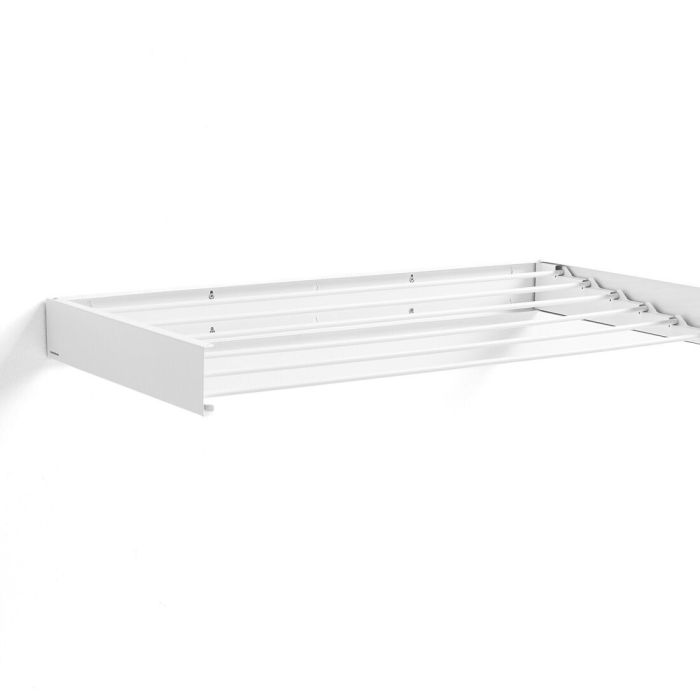 Tendedero de Pared Plegable Extensible Retráctil Dryva 100 InnovaGoods 4 Tendedero de Pared Plegable Extensible Retráctil Dryva 100 InnovaGoods 4