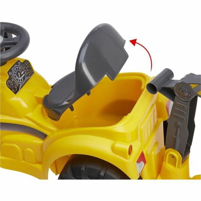 Correpasillos Ecoiffier Carrier Amarillo Tractor 3 Correpasillos Ecoiffier Carrier Amarillo Tractor 3