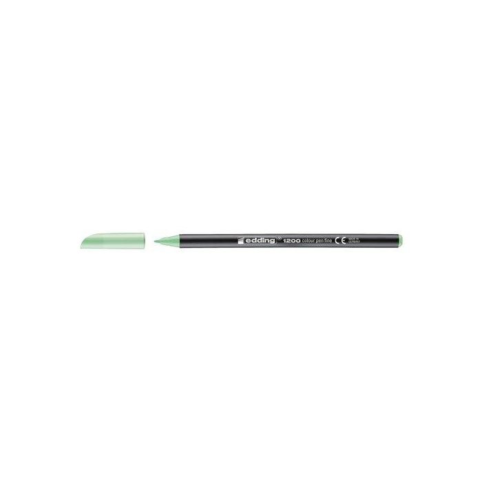 Rotulador Fibra Edding 1200 Pastel Sorbete De Manzana 10 unidades