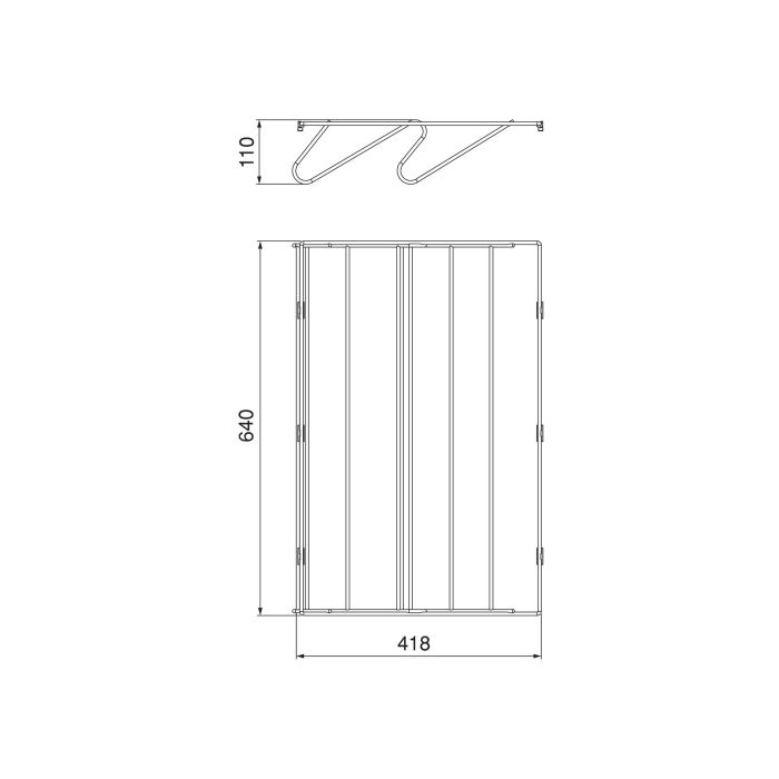Emuca Cajón zapatero para armarios y vestidores Quartz, 640 (M80), Acero, Titanio 6 Emuca Cajón zapatero para armarios y vestidores Quartz, 640 (M80), Acero, Titanio 6