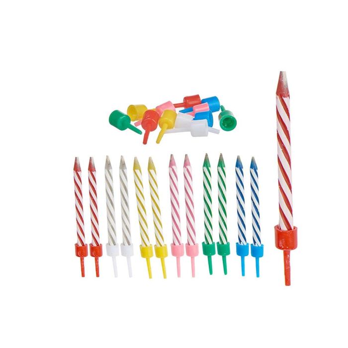 Set Velas Cumpleaños Magicas Surtidos Mod Arte Regal 8X15CM (72 Unidades) 1 Set Velas Cumpleaños Magicas Surtidos Mod Arte Regal 8X15CM (72 Unidades) 1