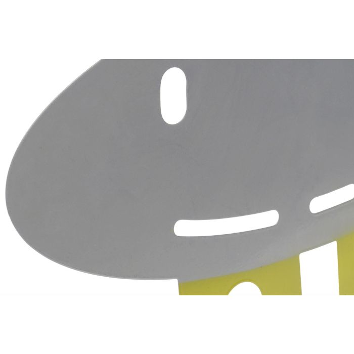 DKD Home Decor Decoración de Pared Infantil Temática Ovni LED de Metal Gris y Verde 35x30x2 cm | Funciona con Pilas AA 3 DKD Home Decor Decoración de Pared Infantil Temática Ovni LED de Metal Gris y Verde 35x30x2 cm | Funciona con Pilas AA 3