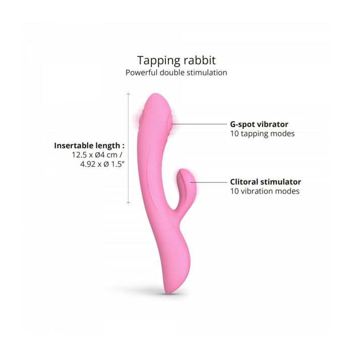 Vibrador Doble Estimulación Love to Love Rosa 3