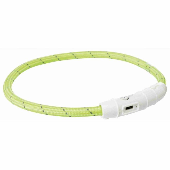 Collar LED para Mascotas Trixie Verde L/XL 4 Collar LED para Mascotas Trixie Verde L/XL 4