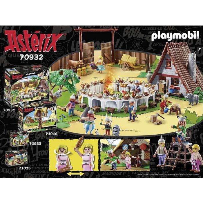 PLAYMOBIL 70932 Asterix: La cabaña de Abraracourcix, Techo extraíble 5 PLAYMOBIL 70932 Asterix: La cabaña de Abraracourcix, Techo extraíble 5