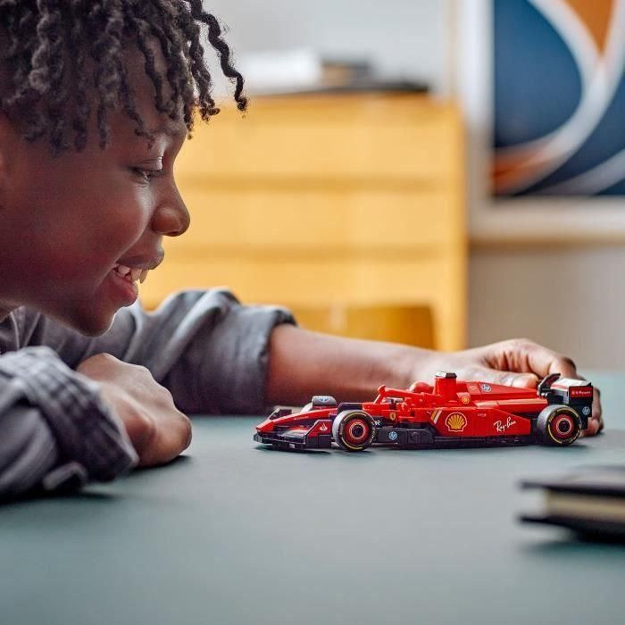 Juego de construccion coche de carreras ferrari sf-24 formula 1 lego speed champions 4