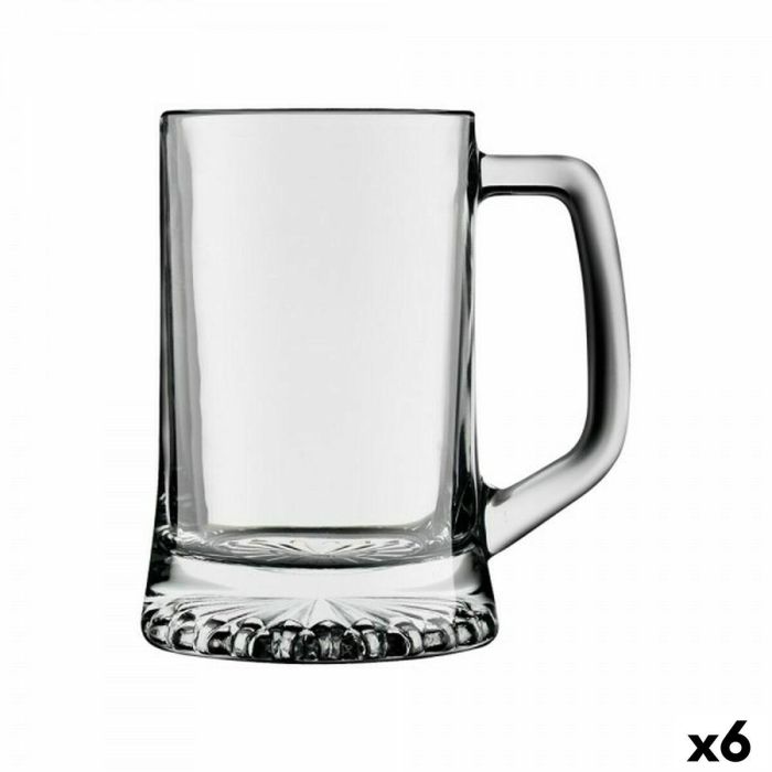 Jarra de Cerveza Crisal Maxim 500 ml 13 x 8 x 15 cm (6 Unidades) Jarra de Cerveza Crisal Maxim 500 ml 13 x 8 x 15 cm (6 Unidades)