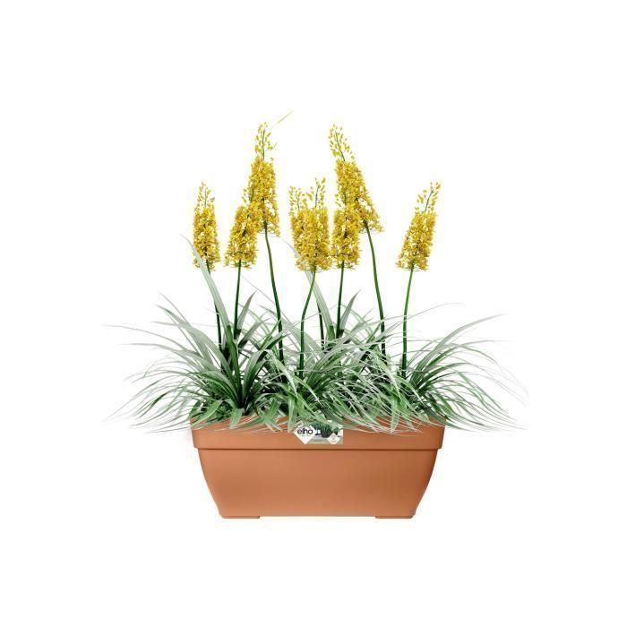 Jardinera Elho Vibia Campana Terrasse 80 - Marrón - L 77 x B 35 x H 33 cm - exterior - 100% reciclado 5 Jardinera Elho Vibia Campana Terrasse 80 - Marrón - L 77 x B 35 x H 33 cm - exterior - 100% reciclado 5