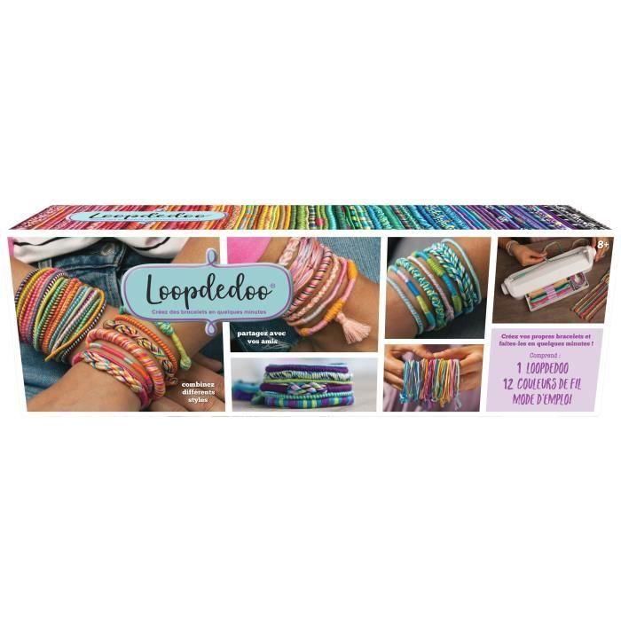 Goliath GOL8720077347021 Loopdedooo Fábrica de pulseras de la amistad para niños de 8 años 1